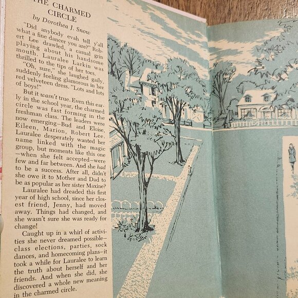 THE CHARMED CIRCLE Whitman by DOROTHEA J. SNOW © 1962 Book Novel for Girls - Picture 3 of 4